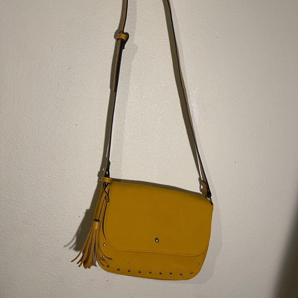 Yellow purse